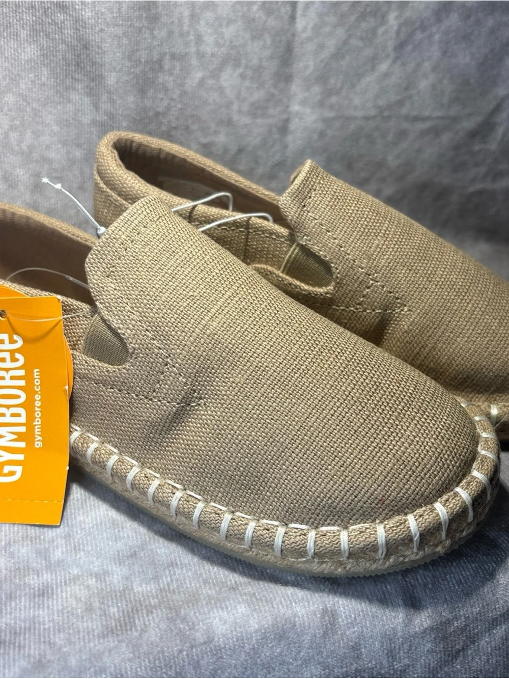 Gymboree youth 12 Casual Slip-On Espadrilles in Brown